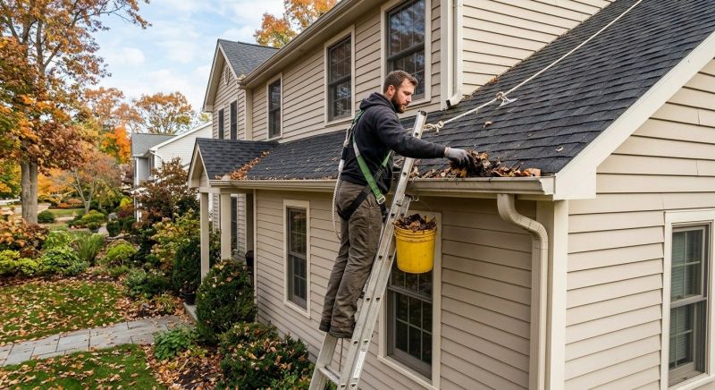 Clogged Gutter Clearing in Rochester, NY