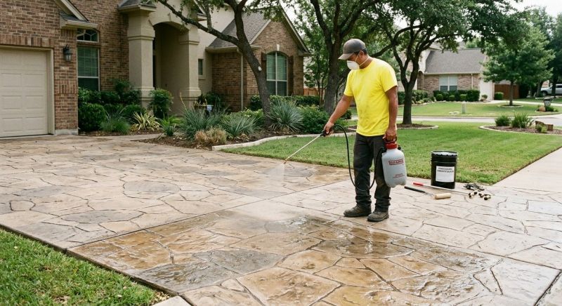 Concrete Driveway Sealing in Alpharetta, GA