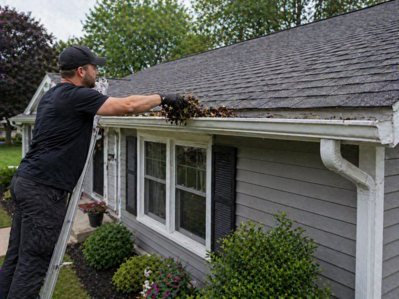 Gutter Cleaning in Fredericksburg, VA