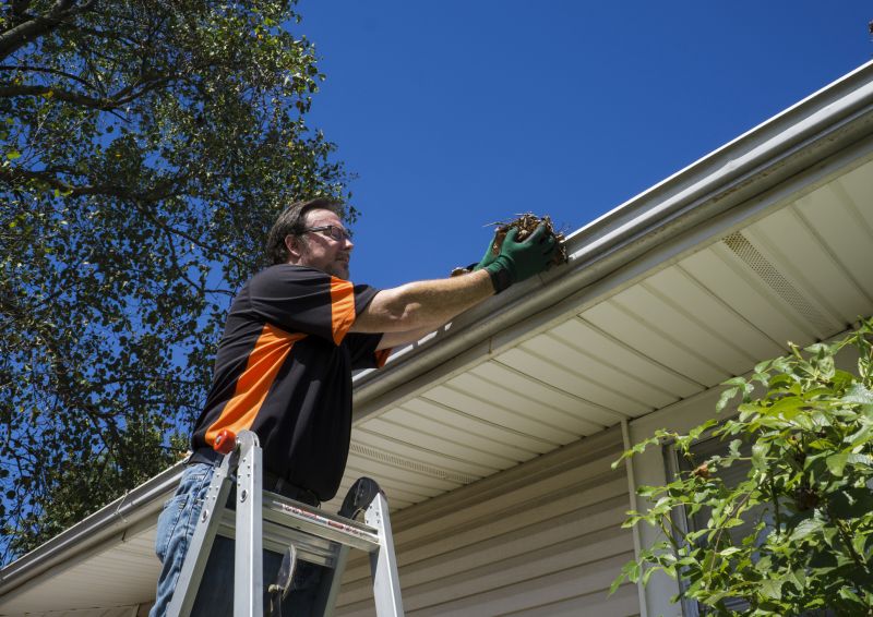 Rain Gutter Clearing in Long Island, NY
