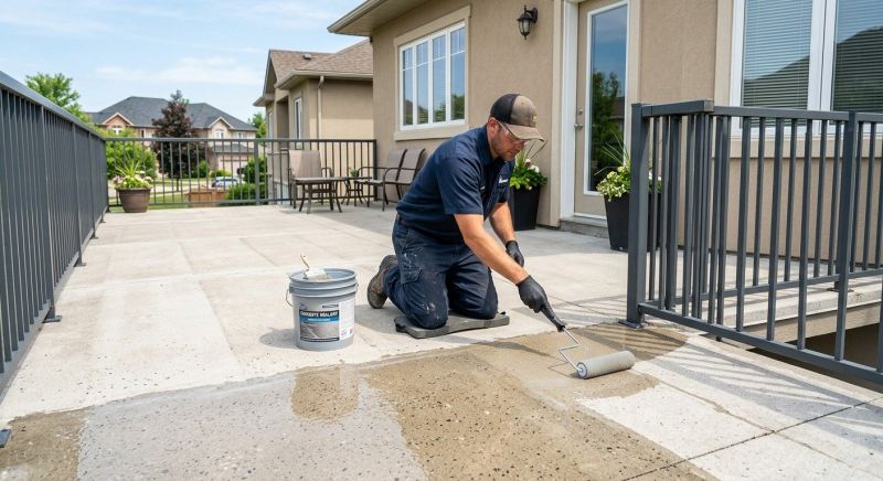 Courtyard Sealing in Bellevue, WA